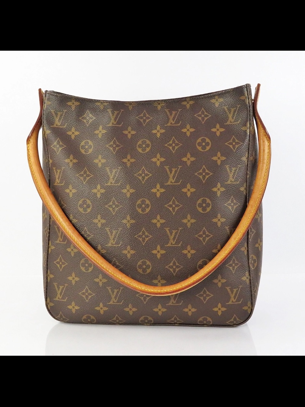 Louis Vuitton Monogram Shoulder Bag in Brown